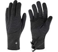 Buff| Guanti Merino Fleece Freddo estremo, Pratico, Versatile, Alla moda, Isolamento termico, Confortevole Uomo Donna L Black