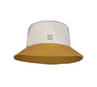 Buff Sun Bucket Hat Hak Ocher S/m 21 - Cappello trekking - Grigio/giallo/bianco [Taglia : Unique]