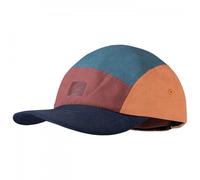 Cappellino Buff 5 Panel rosso blu arancio bambini