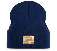 Buff - Kid's Knitted Beanie Bery - Berretto One Size blu
