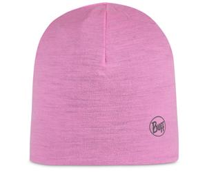 Buff - Kid's LW Merino Wool Reversible Hat - Berretto One Size fuchsia