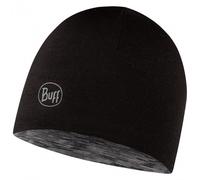 Cappello leggero in lana merino multi-stripe per bambini Buff Noir TU
