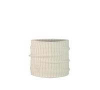 Buff Knitted Sciarpa Tubolare Uomo Donna Adulti, Freddo Estremo, Pratico, Versatile, Alla Moda, Isolamento Termico, Confortevole, Taglia Unica, Bianco