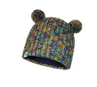 Buff Lera - Berretto in Maglia e Pile, Unisex, per Bambini, Colore: Turchese, Taglia Unica