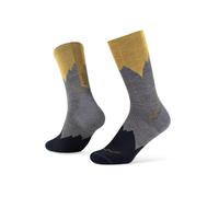 Buff - Merino Lightweight Crew Sock LWC3 - Calze merino Unisex S - EU: 36-38 grigio