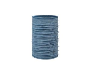 Buff merino girocollo leggero blu unisex