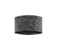 Buff Merino Headband Wide - col.Multistripes Fog Grey