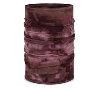 Buff Merino Lightweight Natural tye dye burgundy