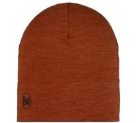 Buff Merino Midweight beanie Melange cinnamon