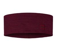 Buff - Merino Wide Headband - Fascia sportiva per la fronte One Size rosso