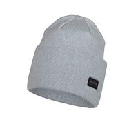 Buff Niels Knitted Hat Beanie 1264579141000, Unisex Beannie, Grey