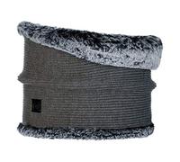 Buff Original Knitted & Fake Fur Neckwarmer Comfort Kesha Grey Tubolare, Donna, Grigio, Taglia unica