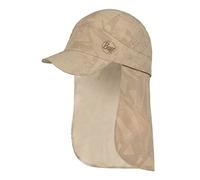 Buff Pack Sahara Cap Cappello da Sole S-M Crema