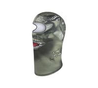 Buff | Passamontagna polare, multifunzionale, caldo, foderato, comodo, morbido, per bambini, taglia unica, verde scarabeo