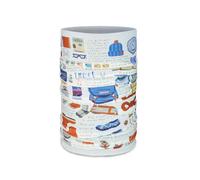 Buff coolnet uv camino unisex choker white