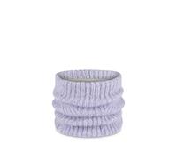 Buff| Scaldacollo Knitted & Fleece Freddo estremo, Pratico, Versatile, Alla moda, Isolamento termico, Confortevole Uomo Donna Taglia unica Black