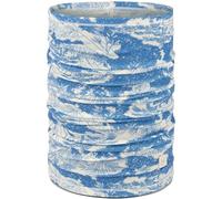 Buff| Scaldacollo Merino Lightweight Prints Sciarpa multifunzionale, 100% Lana merino, Escursionismo, Outdoor, Sostenibile, Leggera, Fine, Multifunzionale Uomo Donna Taglia unica Blu