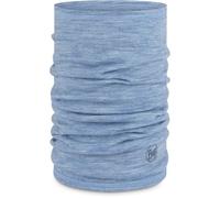 Buff| Scaldacollo Merino Lightweight Sciarpa multifunzionale, 100% Lana merino, Escursionismo, Outdoor, Sostenibile, Leggera, Fine, Multifunzionale Niño Niña Taglia unica Heather Grey