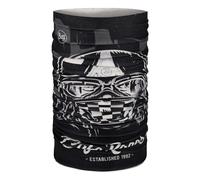 Buff| Scaldacollo Original EcoStretch, Sciarpa, Tubolare, Multifunzionale, Collo e testa, Corsa, Passeggiate, Escursioni, Sostenibile, Leggera, Taglia unica, Nero