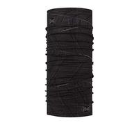 Buff®| Scaldacollo Original Ecostretch Sciarpa, Tubolare, Multifunzionale, Collo e testa, Corsa, Passeggiate, Escursioni, Sostenibile, Leggera Uomo Donna Taille Unique Nero Embers