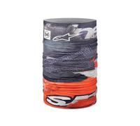 Buff| Scaldacollo Original EcoStretch, Sciarpa, Tubolare, Multifunzionale, Collo e testa, Corsa, Passeggiate, Escursioni, Sostenibile, Leggera, Taglia unica, Nero