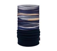 Buff Polar Primaloft blu marino arancione