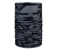 Girocollo in pile reversibile buff grigio