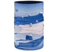 Buff| Scaldacollo Polar Reversible Multifunzionale, Caldo, Fodera, Comodo, Morbido, Reversibile Uomo Donna Taglia unica Blue