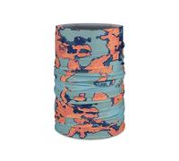 Buff Scaldacollo Original Geoelens Stretch Opaline Unisex Adulti Blu scuro/Marrone chiaro