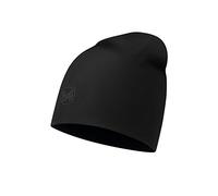 Buff Solid Berretto Microfibra E Pile, Unisex - Adulto, Nero, Taglia Unica