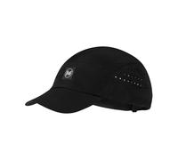 Buff| Cappello Speed, Leggero, Pieghevole, Materiali riciclati, Protezione Solare UPF 50, Corsa, Sport, S/M, Nero