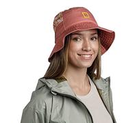 Buff Sun Bucket Hat Damask Temara Women S/M