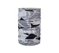 Buff ThermoNet Sciarpa Multifunzionale Scaldacollo Uomo Donna Adulti, Caldo, Confortevole, Materiali Riciclati, Leggero, Traspirante, Isolamento Termico, Neve, Taglia Unica, Grigio