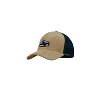 Cappello trucker buff beige blu navy