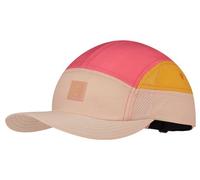 Buff unisex 5 panel go cap pink beige