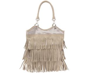 Buffalo 106095 208-AB1124 - Borsa a Tracolla da Donna, 32 x 6 x 29 cm (Larghezza x Altezza x profondità), Grigio Grigio 01