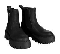 Buffalo Aspen Vegan Chelsea Boots Donna Nero - 37 EU