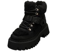 Buffalo Aspen Com Mid Warm Vegan Fashion Boots Black - 39 EU