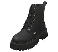 Buffalo Aspen Vegan Donna - Stivali Casuali Neri Sintetici - 39 EU