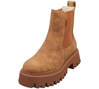 Buffalo Aspen Warm Vegan Chelsea Boots Donna Marrone Cognac - 40 EU