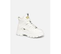 BUFFALO Stivaletto stringato 'Aspha' giallo / nero / bianco / offwhite, Taglia 37
