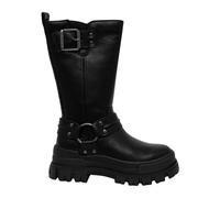 Buffalo - Aspha Biker Boot Hi - - Shoes - Donna - Nero - 36 EU