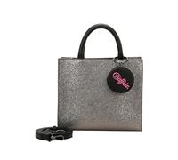 Buffalo Big Boxy Collection Glitter Dark Grey, Shopper Donna, Grigio