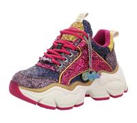 Buffalo Binary Glam Vegan Glitter Grey/Magenta Multicolore, multicolore, 37 EU