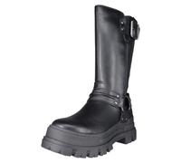 Buffalo - Aspha Biker Boot Hi - - Shoes - Donna - Nero - 39 EU