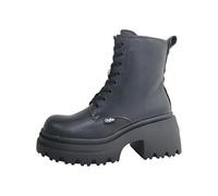 Scarponcini da donna Buffalo Bravr Lace Up Noir 39