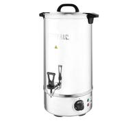 Buffalo Caldaia a riempimento manuale a risparmio energetico, 2,6 kW, 10 litri, in acciaio inox, doppia parete isolata, urna d'acqua, intervallo di temperatura: da 32 °C a 100 °C, CU547
