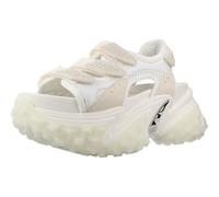 Buffalo Cerbo Track Vegan - Sandali da Passeggio da Donna, Colore: Bianco