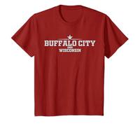 Buffalo City Wisconsin Maglietta
