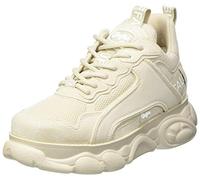 BUFFALO Vegan CLD CHAI Sneakers crema chunky lacci zeppa - Colore: Beige, Taglia: 40